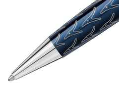 Montblanc Le Petit Prince Solitaire Midsize Kugelschreiber – Schreibgeräte Kugelschreiber platiniert. – Ansicht 2