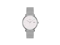 Junghans FORM Damen Quarz Edelstahl 34mm weißes Zifferblatt Metallband – Damenuhren Uhr mit Datum aus Edelstahl. Das Gehäuse ist rund und silber. Das Edelstahlarmband ist silber. Das Zifferblatt ist ein Index in weiß.