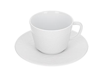 Meissen Cappuccinotasse "Vitruv Graphic" – Porzellanwaren Tafelporzellan in weiß und aus Porzellan.