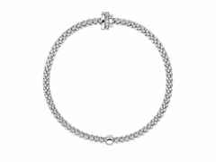 Fope Prima  Armband mit Brillanten Weißgold – Armschmuck Armband aus 750 Weißgold. – Ansicht 2