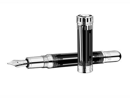 Montblanc 2013 Patron of Art: Limitierte Edition Ludovico Sforza Füllfederhalter – Schreibgeräte Füllfederhalter aus 750 Weißgold, 925 Silber und und .