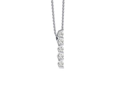 Niessing Vivida Anhänger Platin 4,0mm mit Brillanten 1,15ct – Anhänger Anhänger mit Besatz aus 950 Platin.