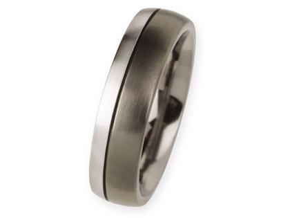 Ernstes Design Ring Nr. 102 R87 – Ringe Ring aus Titan, 950 Platin und und .
