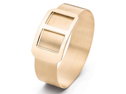 IsabelleFa Tension Armreif Rotgold 18mm – Armschmuck Armreif aus 750 Rotgold.