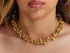 Nanis Trasformista Collier Gelbgold Tropfenelemente – Halsschmuck Collier aus 750 Gelbgold. – Ansicht 5