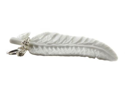 Nymphenburg 20.273 Anhänger Adlerfeder – Anhänger Anhänger ohne Besatz aus 925 Silber.