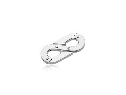 Chimento Typhoon Anhänger Doppelhaken Karabiner Weißgold – Anhänger Anhänger ohne Besatz aus 750 Weißgold.