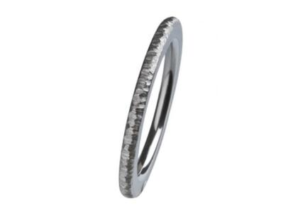 Ernstes Design R283 Damenring Edelstahl – Ringe Ring aus Edelstahl.