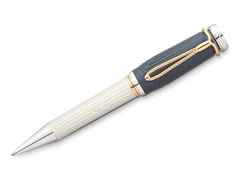 Montblanc Writers Edition                    2024: Jane Austen Limited Edition Kugelschreiber – Schreibgeräte Kugelschreiber in beige und aus Edelharz, Metall, platiniert und vergoldet.