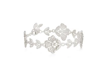 Brigitte Adolph Jewellery Design Florentina Armband Silber 18,5cm – Armschmuck Armband in silber und aus 925 Silber.