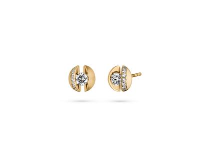 Schaffrath Calla Ohrstecker   Gelbgold mit Brillanten 0,46 – Ohrschmuck Ohrstecker aus 750 Gelbgold.