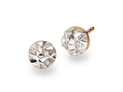 Schmuckwerk Alpen Ohrstecker klein Rotgold – Ohrschmuck Ohrstecker aus 750 Rotgold.