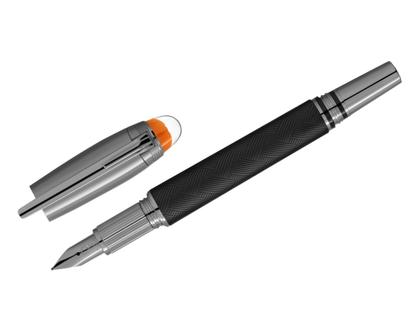 Montblanc StarWalker Extreme Doué Füllfederhalter M schwarzes Edelharz – Schreibgeräte Füllfederhalter in schwarz und aus 585 Gelbgold, Edelharz, Metall und Ruthenium.