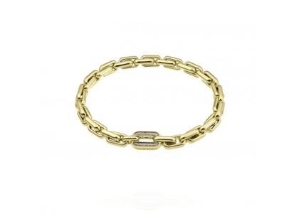 Chimento X-Tend Armband Gelbgold 17cm mit weißen und schwarzen Brillanten wendbar – Armschmuck Armband in gelbgold und aus 750 Gelbgold.