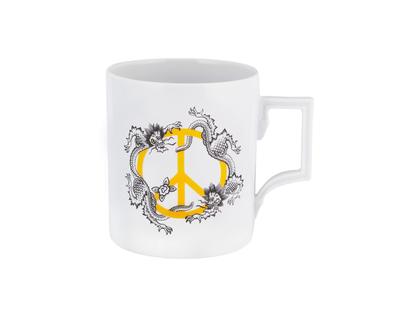 Meissen MUG Collection Henkelbecher "Peace Yellow" – Porzellanwaren Tafelporzellan in weiß und aus Porzellan.
