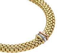 Fope Panorama Collier Gelbgold – Halsschmuck Collier aus 750 Gelbgold.