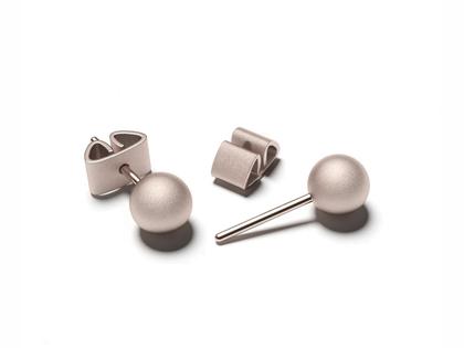 Ohrschmuck Ohrstecker aus Silber-Gold Legierung - 90 S.