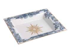 Meissen Vide-Poche Collection "Meissen Christmas Star" blau groß – Porzellanwaren Porzellandekoration in weiß und aus Porzellan und vergoldet. – Ansicht 2