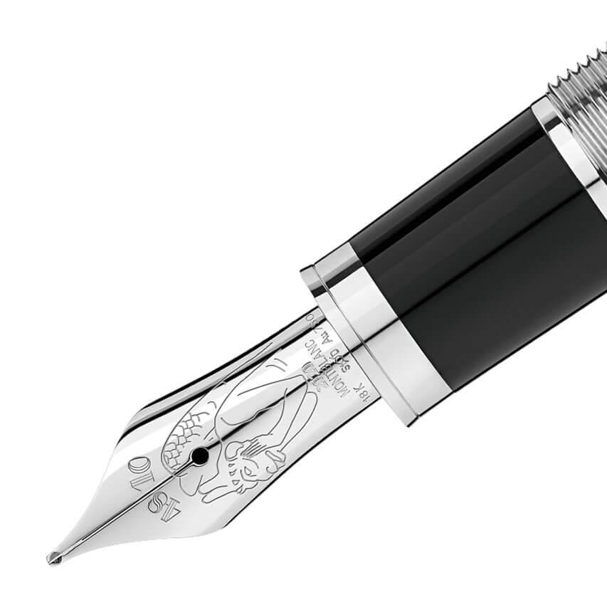 Montblanc Writers Edition                2020: Special Edition Victor Hugo 3er Set – Schreibgeräte Stiftset aus Edelharz und und platiniert. – Ansicht 2