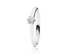 Capolavoro The Romance Collection Diamante in Amore True Love Ring Weißgold 1 Brillant – Ringe Ring mit Besatz aus 750 Weißgold.