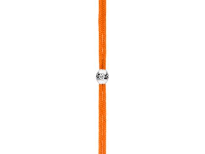 Schaffrath Colortaire Armband Weißgold mit Brillant 0,015 Flame Orange – Armschmuck Armband in orange und aus 750 Weißgold.