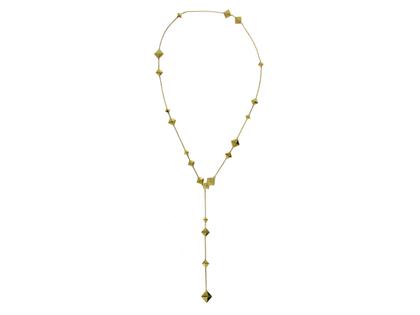 Chimento Armillas Pyramis Collier Gelbgold mit Brillant 0,010ct – Halsschmuck Collier aus 750 Gelbgold. – Ansicht 2