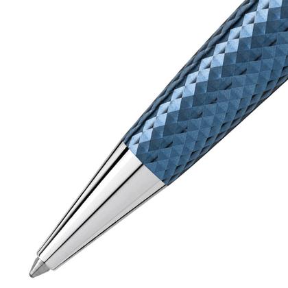 Montblanc Glacier Solitaire Kugelschreiber – Schreibgeräte Kugelschreiber aus 750 Weißgold. – Ansicht 3