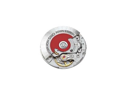 Oris Aquis Date Automatik Edelstahl 39,5mm blaues Zifferblatt Metallband – Herrenuhren Uhr mit Datum aus Edelstahl und Wolfram. Das Gehäuse ist rund und silber. Das Edelstahlarmband ist silber. Das Zifferblatt ist ein Index in blau. – Ansicht 3