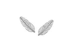 Heiring Feather Ohrstecker Mini Silber – Ohrschmuck Ohrstecker aus 925 Silber und und rhodiniert.