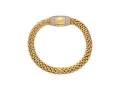 Fope Love Nest Flex'It Armband Gelbgold 1 Schmuckelement Brillanten 2,35ct M flexibel – Armschmuck Armband aus 750 Gelbgold. – Ansicht 2