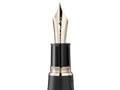 Montblanc Writers Edition             2018: Homer – Schreibgeräte Stiftset in schwarz und aus 750 Gelbgold und Edelharz. – Ansicht 2