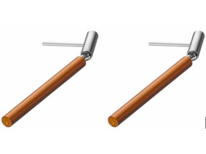 Apero Ohrhänger Pendel – Ohrschmuck Ohrhänger aus Edelstahl, Aluminium und und .