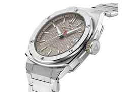 Alpina Alpiner Extreme Automatik Edelstahl 39mm beiges Zifferblatt Metallband – Herrenuhren Uhr mit Datum aus Edelstahl. Das Gehäuse ist rund und silber. Das Edelstahlarmband ist silber. Das Zifferblatt ist ein Index in beige. – Ansicht 3