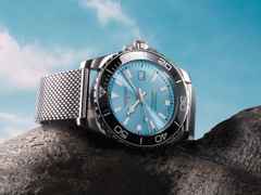 Longines HydroConquest Automatik Edelstahl 39mm blaues Zifferblatt Metallband – Herrenuhren Uhr mit Datum aus Edelstahl. Das Gehäuse ist rund und silber. Das Edelstahlarmband ist silber. Das Zifferblatt ist ein Index in blau. – Ansicht 6