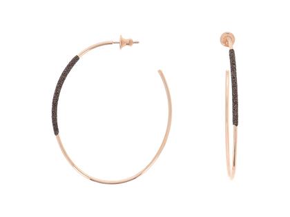 Pesavento Polvere di Sogni Shiny Creolen – Ohrschmuck Creolen aus 750 Rotgold, 925 Silber und und vergoldet.