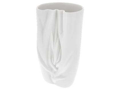 Meissen Vase weiß 25,0 cm – Porzellanwaren Porzellanvase in weiß und aus Porzellan.