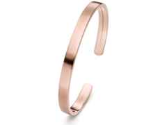 IsabelleFa Flix.Flex Men Rouge Royal 7mm matt – Armschmuck Armspange aus 750 Rotgold.