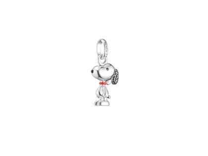 Thomas Sabo Peanuts Charm Connect Anhänger Snoopy Silber – Anhänger Anhänger ohne Besatz aus 925 Silber.