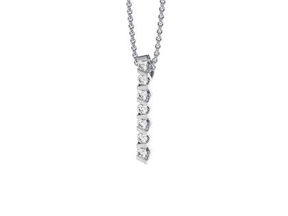 Niessing Vivida Anhänger Platin 3,5mm mit Brillanten 1,12ct – Anhänger Anhänger mit Besatz aus 950 Platin.
