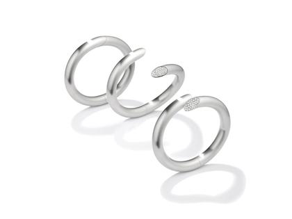Armschmuck Armreif aus 950 Platin.