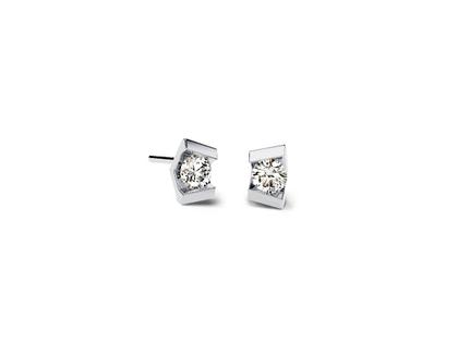 Ohrschmuck Ohrstecker aus 950 Platin.