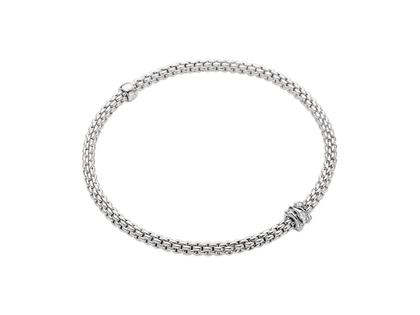 Fope Prima Armband  mit Brillanten Weißgold – Armschmuck Armband aus 750 Weißgold.