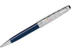 Montblanc Le Petit Prince Solitaire Doué Classique Kugelschreiber – Schreibgeräte Kugelschreiber platiniert.