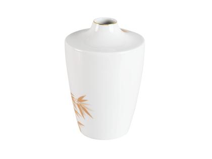 Meissen Cosmopolitan "Golden Bamboo" Vase Porzellan mit Golddekor 18cm – Porzellanwaren Tafelporzellan in weiß und aus Porzellan. – Ansicht 2