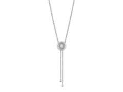 Jörg Heinz Swing Boho Y-Collier XL Weißgold 80cm mit Brillanten 1,44ct – Halsschmuck Collier in silber und aus 750 Weißgold.