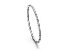 Henrich & Denzel Favorita Finely Platin Armband mit Brillanten – Armschmuck Armspange aus 950 Platin.