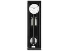 Erwin Sattler Seilzug Regulator Wanduhr Classica S 100 M schwarz – Großuhren Wanduhr aus . Das Gehäuse ist rechteckig und schwarz. Das Zifferblatt ist arabisch Index und weiß.