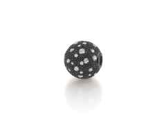 Jörg Heinz Wechselschließe Attraction Gelbgold schwarz rhodiniert 11mm mit Brillanten 0,498ct – Anhänger Collier Schließe in schwarz und aus 750 Gelbgold und rhodiniert.