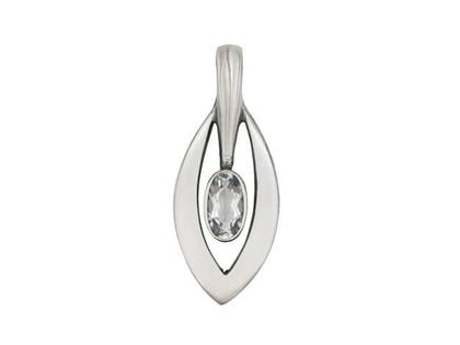 Nordform Design 14 Anhänger A-3-357 – Anhänger Anhänger mit Besatz aus 925 Silber.