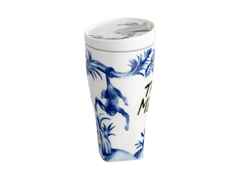 Meissen Coffee to Go Becher "Affe & Faultier" aus Meissner Porzellan – Porzellanwaren Tafelporzellan in weiß und aus Kunststoff und Porzellan. – Ansicht 3